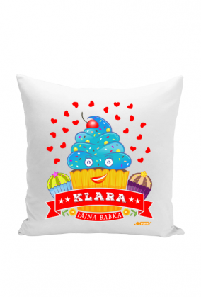 Klara Fajna Babka - Poduszka Jasiek z poszewką z imieniem