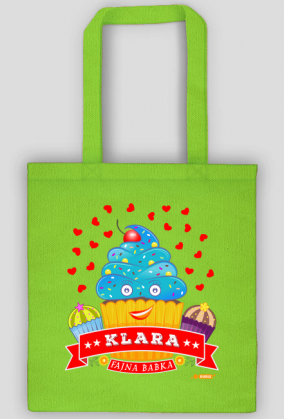 Klara Fajna Babka - Torba na zakupy z imieniem