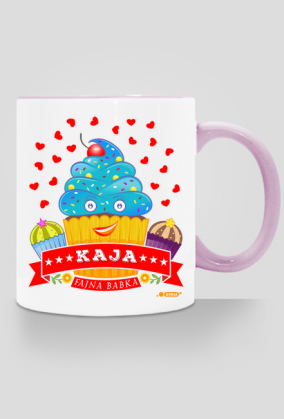 Kaja Fajna Babka - Kubek kolor z imieniem