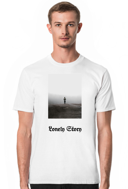 LonelyStory T-Shirt Biały