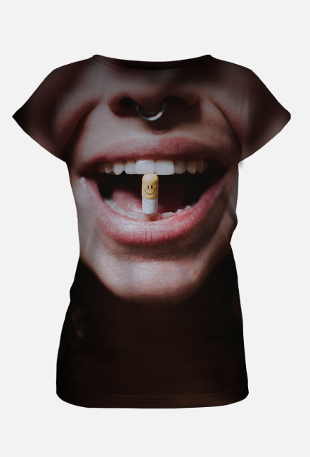 MyPills T-Shirt Damski FullPrint