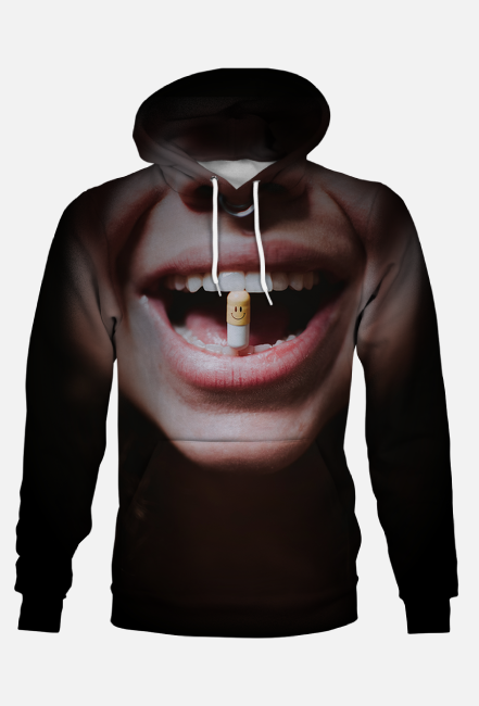 MyPills Bluza z kapturem FullPrint