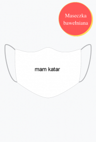 maseczka mam katar
