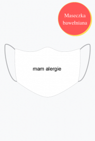 maseczka mam alergie