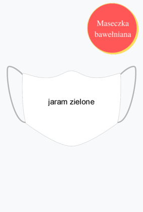 maseczka jaram zielone