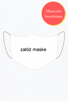 maseczka załóż maske