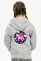 Jednorożec wśród gwiazd - bluza dziecięca unisex
