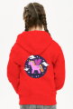Jednorożec wśród gwiazd - bluza dziecięca unisex
