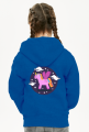 Jednorożec wśród gwiazd - bluza dziecięca unisex