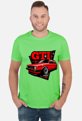 Golf MK1 GTI - Czerwony