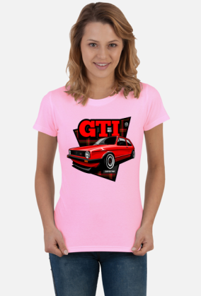 Golf MK1 GTI - Czerwony