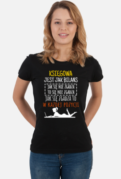 Księgowa. Księgowy. Prezent dla Księgowej. Koszulka dla Księgowej