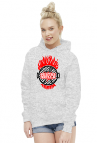 Mistrz Grilla - Bluza damska z kapturem