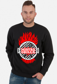 Mistrz Grilla - Bluza męska czarna