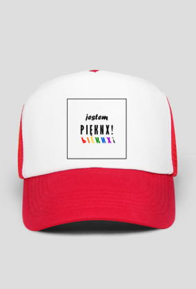 czapka_jestem pięknx LGBT