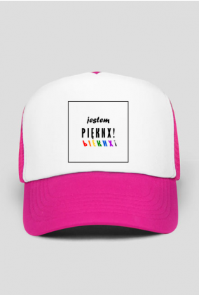 czapka_jestem pięknx LGBT