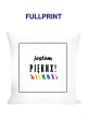 poduszka z napisem jestem pięknx- LGBT