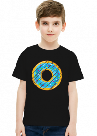 Niebieski Donut - Koszulka dziecięca