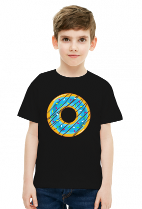 Niebieski Donut - Koszulka dziecięca