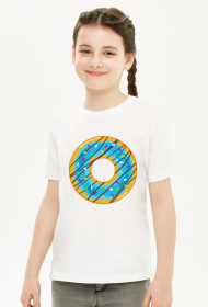 Niebieski Donut - Koszulka dziecięca