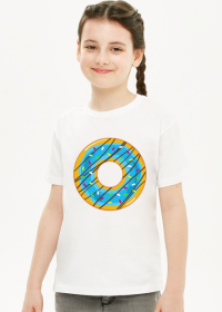 Niebieski Donut - Koszulka dziecięca