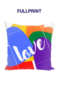 poduszka z motywem tęczy/ miłości/ LGBT