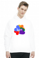 bluza męska z kapturem / motym miłości/ love/ lgbt/ tęcza