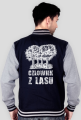 Człowiek z Lasu - Bluza męska varsity jacket