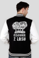 Człowiek z Lasu - Bluza męska varsity jacket