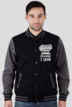 Człowiek z Lasu - Bluza męska varsity jacket
