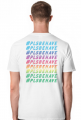 #plsbehave streetwear colourful logo tee