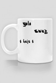 kubek  yolo,swag hajs