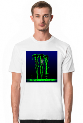 Koszulka męska z logiem monster Energy