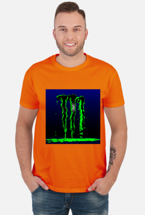 Koszulka męska z logiem monster Energy