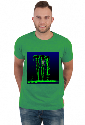 Koszulka męska z logiem monster Energy