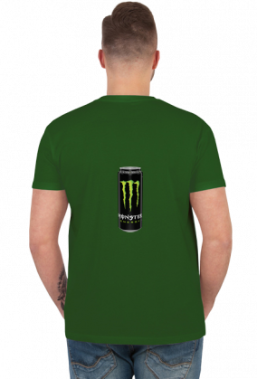 Koszulka męska z logiem monster Energy