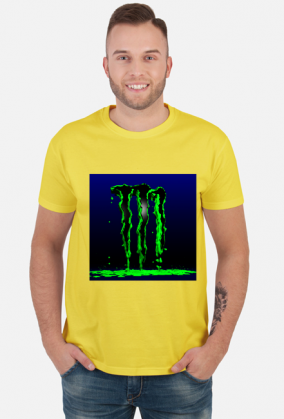 Koszulka męska z logiem monster Energy