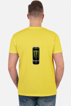 Koszulka męska z logiem monster Energy