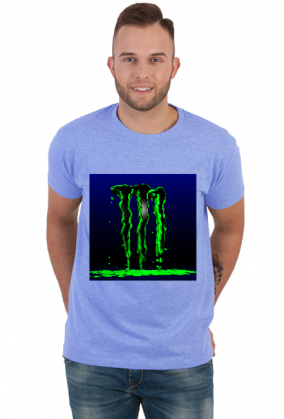 Koszulka męska z logiem monster Energy