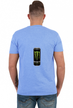Koszulka męska z logiem monster Energy