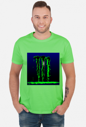 Koszulka męska z logiem monster Energy