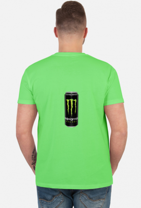 Koszulka męska z logiem monster Energy