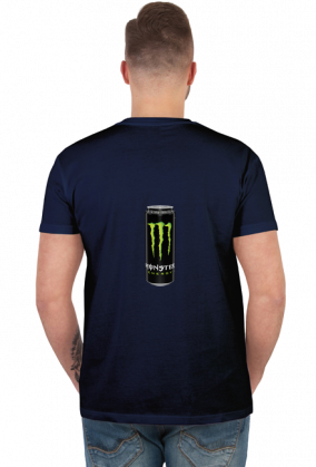 Koszulka męska z logiem monster Energy