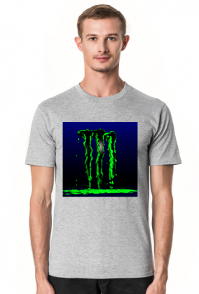 Koszulka męska z logiem monster Energy