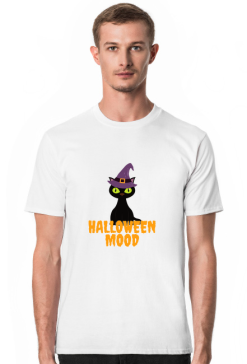 Halloween tshirt cat