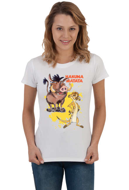 Hakuna Matata - Damski T-shirt