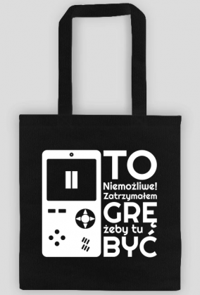 To Niemożliwe Zatrzymałem GRĘ - Torba na zakupy dla gracza