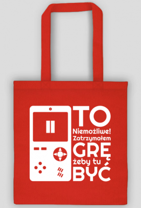 To Niemożliwe Zatrzymałem GRĘ - Torba na zakupy dla gracza