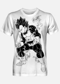 Dragon Ball Super Vegeta Ultra Ego - koszulka męska fullprint