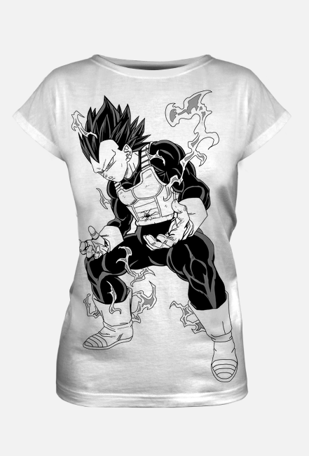 Dragon Ball Super Vegeta Ultra Ego - koszulka damska fullprint